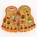 Lakshmi Religious Footprint  (Wooden, Plated)